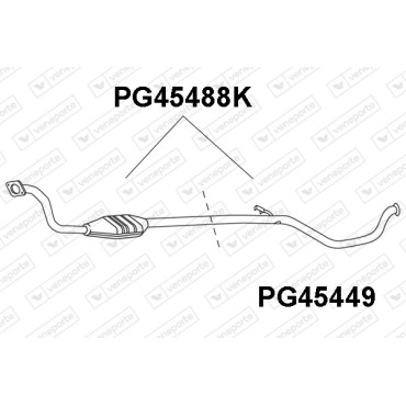 Katalizator PEUGEOT - 1705AA  