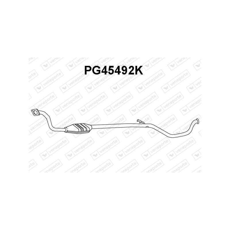 Katalizator PEUGEOT - 1705AW 1705GV 1705HP