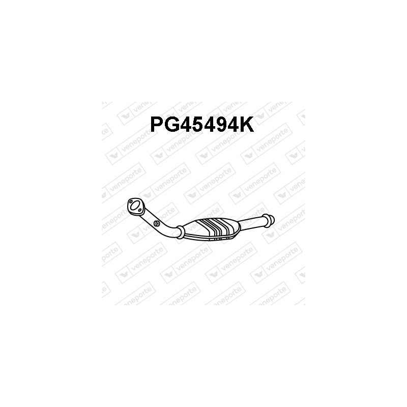 Katalizator CITROËN / PEUGEOT - 170552 170553 1705AP