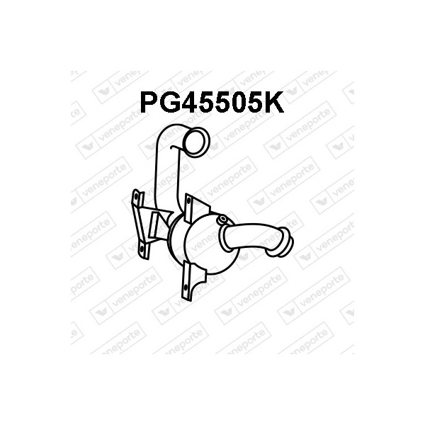 Katalizator CITROËN / DS / PEUGEOT - 9677095480 9817106380 