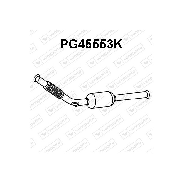 Katalizator PEUGEOT - 1705AQ 1705EN 1705FC