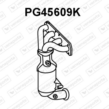 Katalizator CITROËN / MINI / PEUGEOT - 0341N7 0341N8 0341P9