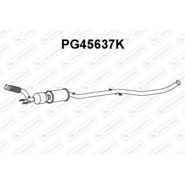 Katalizator PEUGEOT - 1705SY 1705SZ 170687