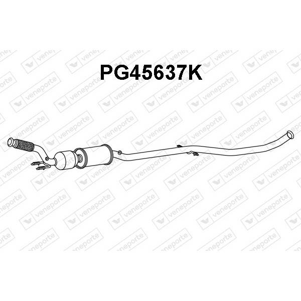 Katalizator PEUGEOT - 1705SY 1705SZ 170687