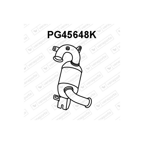 Katalizator CITROËN / PEUGEOT - 1705TC 170694 1706N1