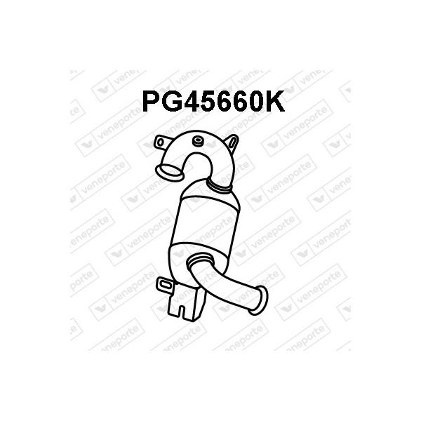 Katalizator CITROËN / PEUGEOT - 1607190080 1706N0 1706Q8