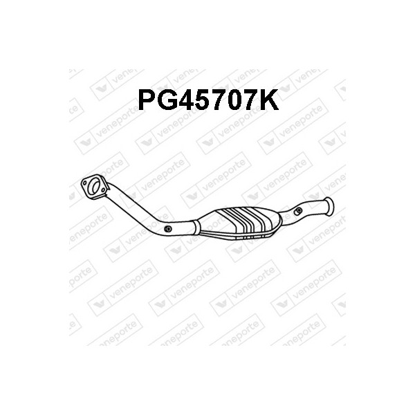 Katalizator PEUGEOT - 1705KW  