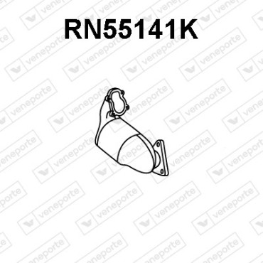 Katalizator RENAULT - 7700113633 8200282834 