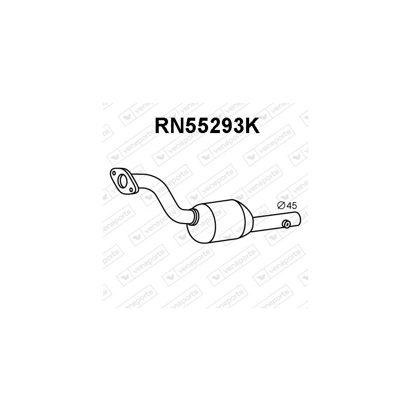 Katalizator DACIA / RENAULT - 200102928R 200104918R 208026494R