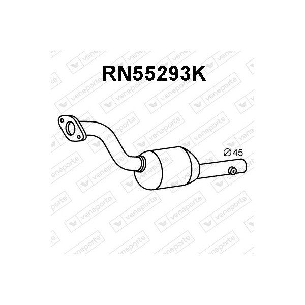Katalizator DACIA / RENAULT - 200102928R 200104918R 208026494R