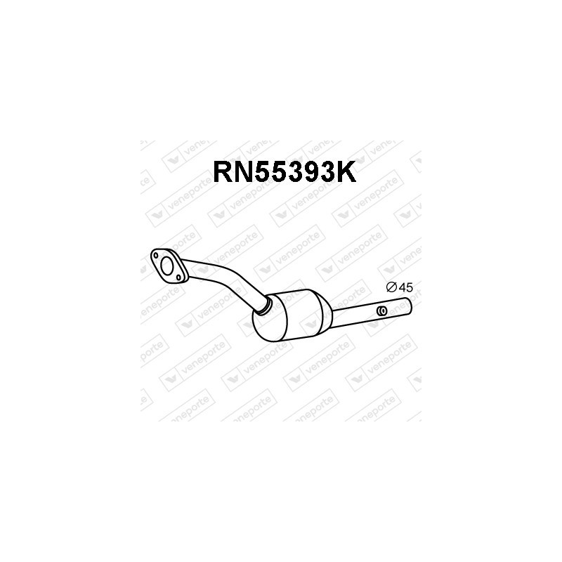 Katalizator RENAULT - 200101069R 200107263R 8200276187