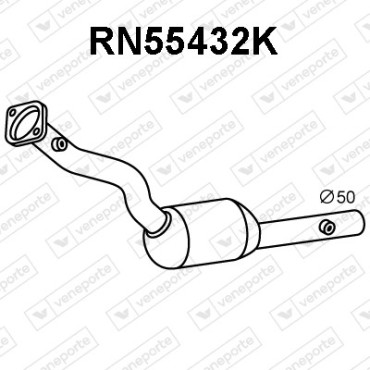 Katalizator RENAULT - 8200385695  