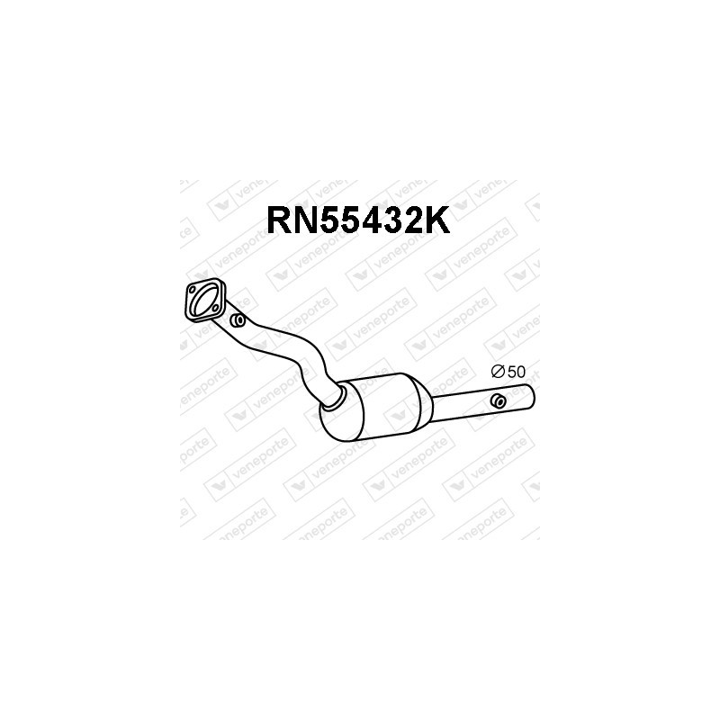 Katalizator RENAULT - 8200385695  