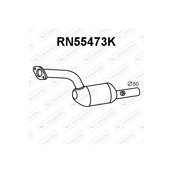 Katalizator RENAULT - 200101697R 200106454R 200107559R