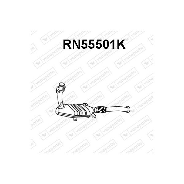 Katalizator RENAULT - 7700430017 7700430019 7700435588