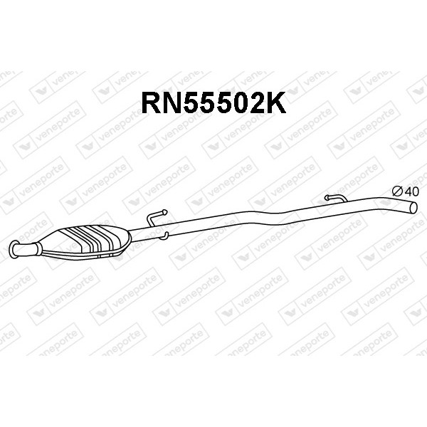 Katalizator RENAULT - 7700426921 8671093344 