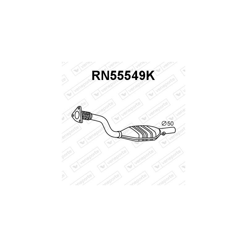 Katalizator RENAULT - 8200189514 8200189550 8200189551