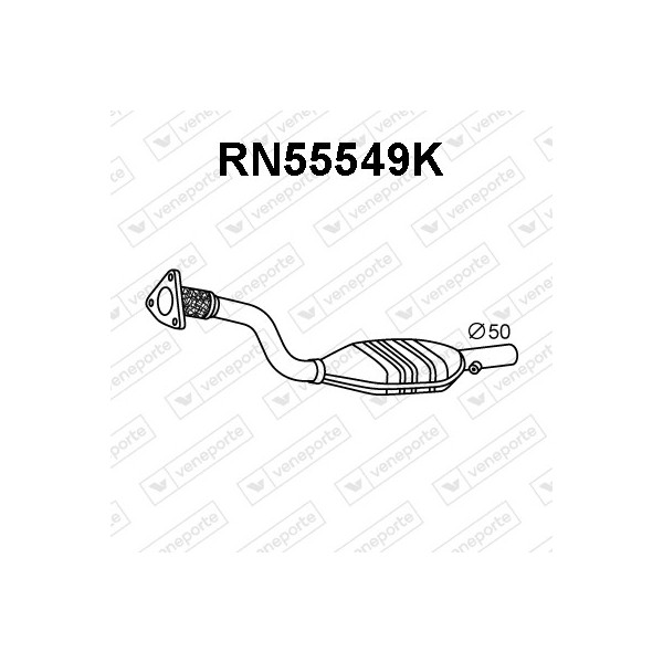 Katalizator RENAULT - 8200189514 8200189550 8200189551