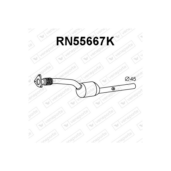 Katalizator RENAULT - 8200069119 8200071846 8200112916