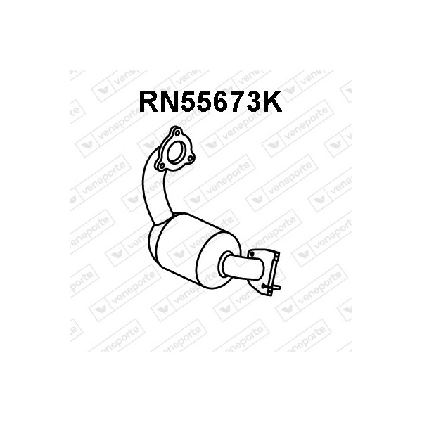 Katalizator RENAULT - 8200200212 8200473341 