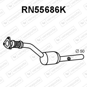 Katalizator RENAULT - 8200105516 8200105517 8200374610