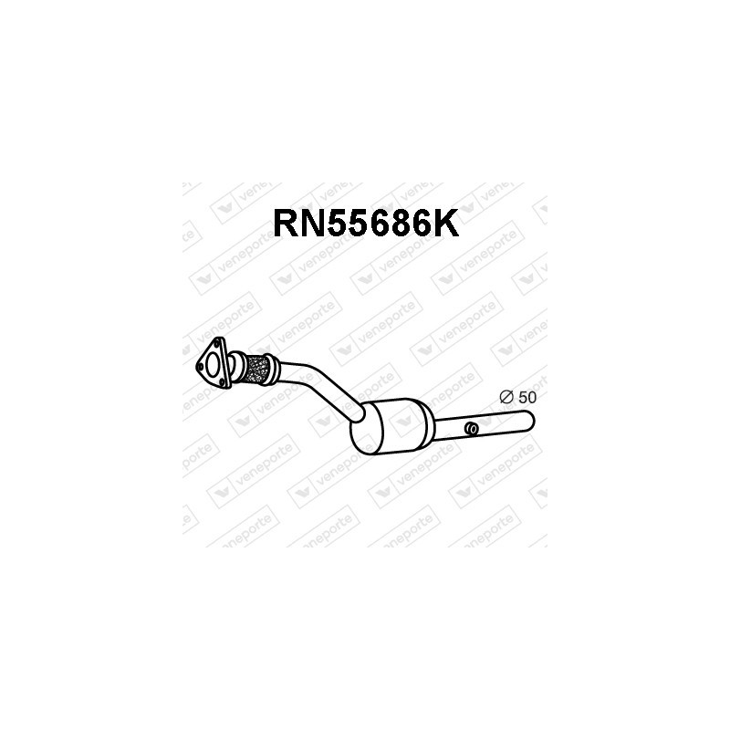 Katalizator RENAULT - 8200105516 8200105517 8200374610