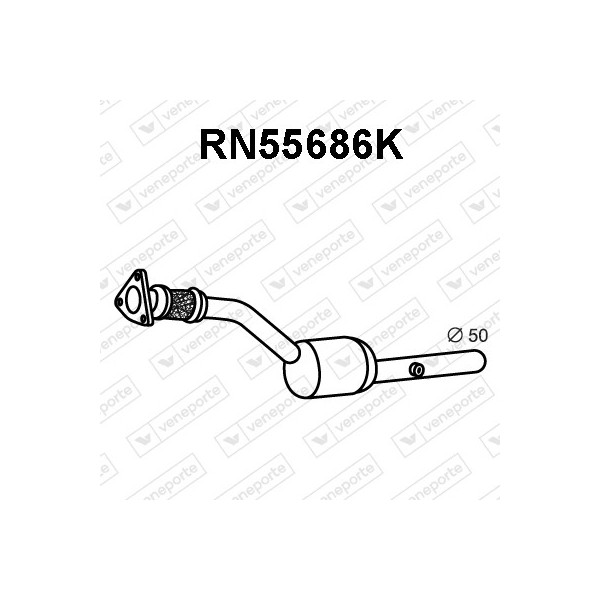 Katalizator RENAULT - 8200105516 8200105517 8200374610