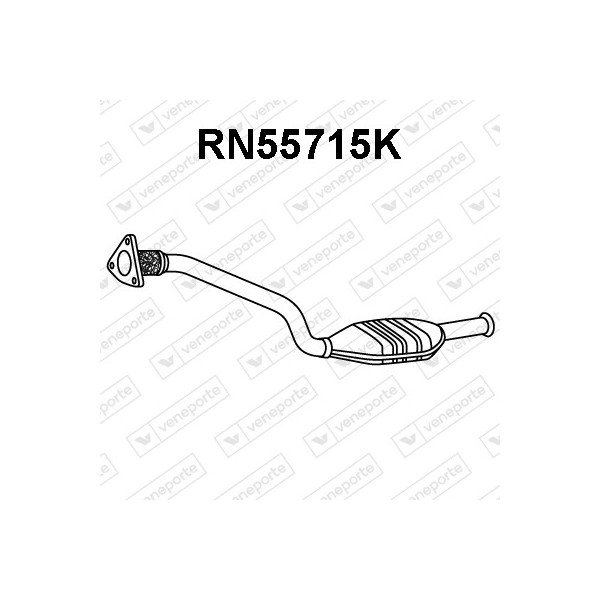 Katalizator NISSAN / OPEL / RENAULT - 2001000QAH 2001100QAD 4401630