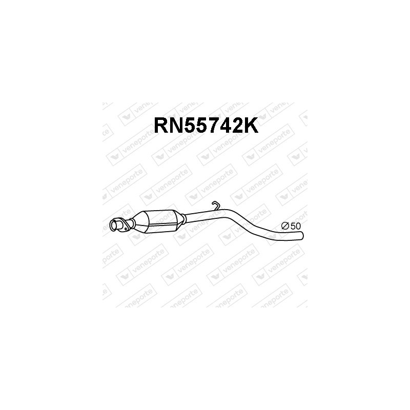 Katalizator RENAULT - 6025103039 6025105863 