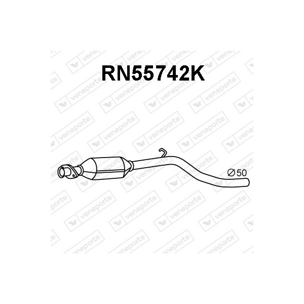 Katalizator RENAULT - 6025103039 6025105863 