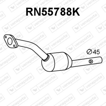 Katalizator RENAULT - 8200276170 8200276185 8200276186