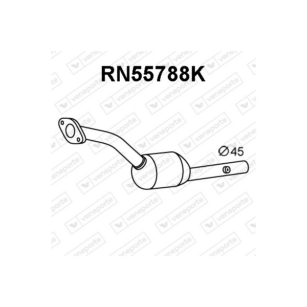 Katalizator RENAULT - 8200276170 8200276185 8200276186