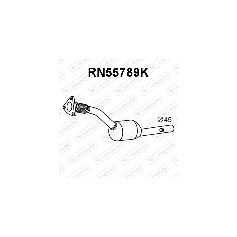 Katalizator RENAULT - 8200276169 8200389443 8200557406