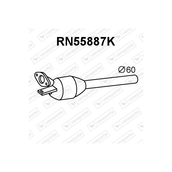 Katalizator RENAULT - 8200172035 8200306038 8200361207