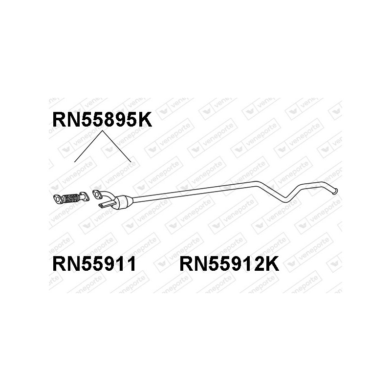 Katalizator RENAULT - 8200292822+8200297285  