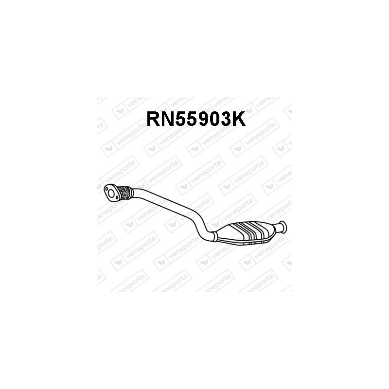 Katalizator OPEL / RENAULT / VAUXHALL - 4403331 7700315318 9111331