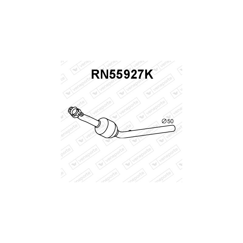 Katalizator RENAULT - 200100037R 200100074R 8660005698