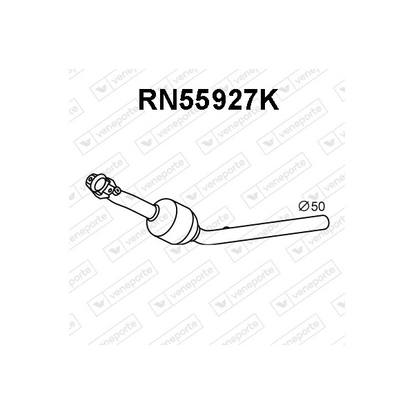 Katalizator RENAULT - 200100037R 200100074R 8660005698