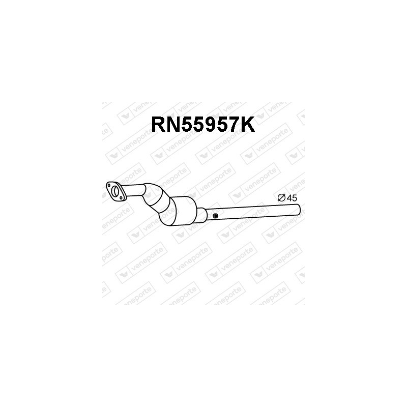 Katalizator RENAULT - 200101389R 8200613099 8200858377