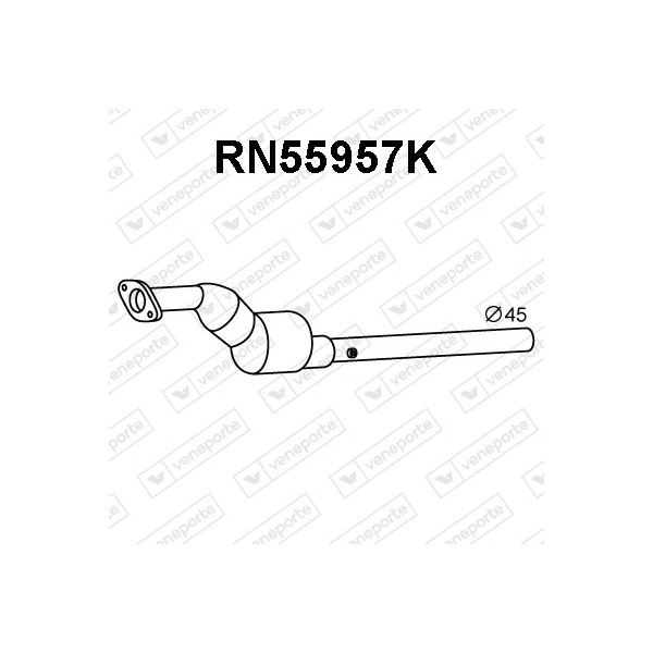Katalizator RENAULT - 200101389R 8200613099 8200858377