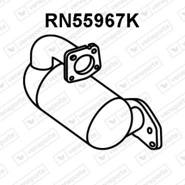 Katalizator NISSAN / RENAULT - 8200819309 8200819310 