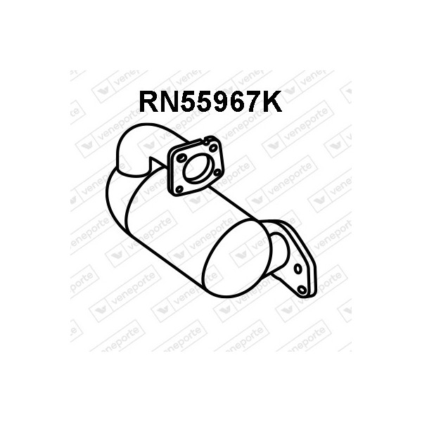 Katalizator NISSAN / RENAULT - 8200819309 8200819310 