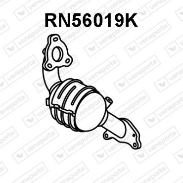 Katalizator DACIA / NISSAN / RENAULT - 208023857R 208A00012R 208A01970R