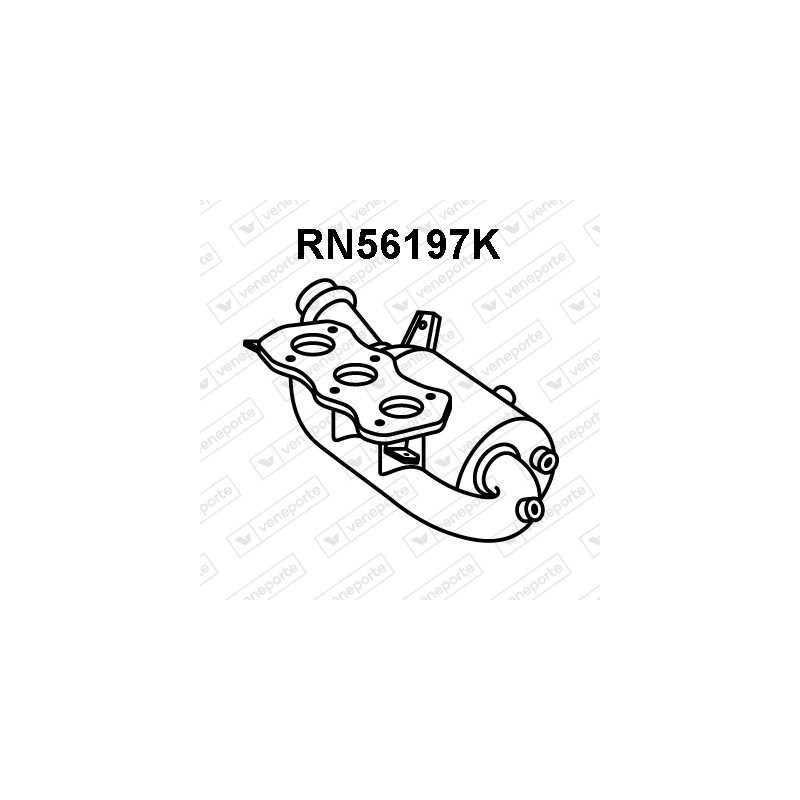 Katalizator RENAULT - 208025112R  