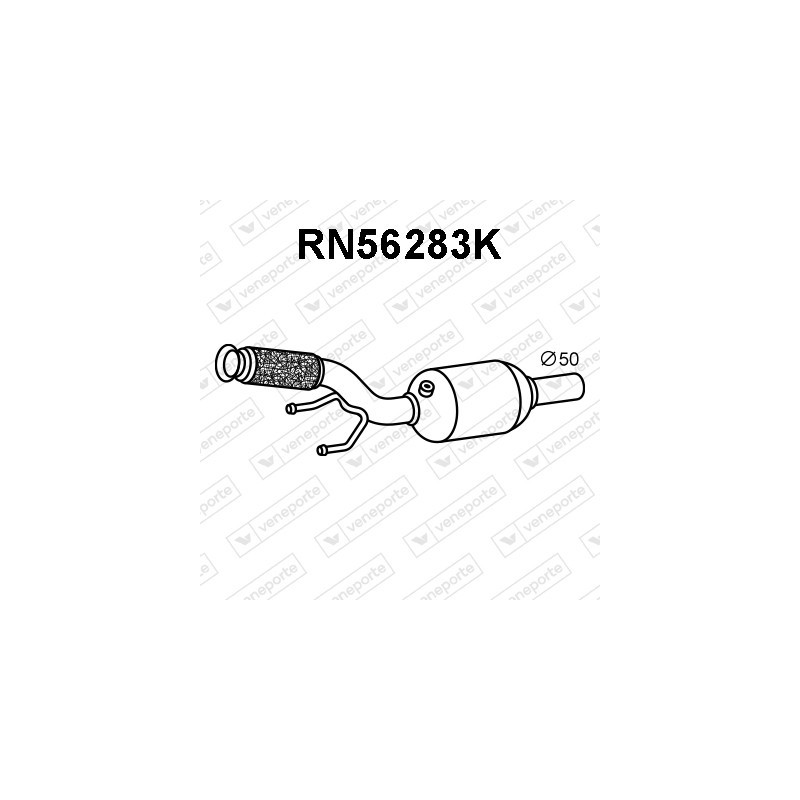 Katalizator MITSUBISHI / NISSAN / RENAULT - 200105023R 200A00790R 200A03058R