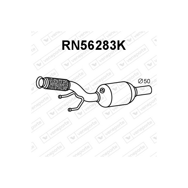 Katalizator MITSUBISHI / NISSAN / RENAULT - 200105023R 200A00790R 200A03058R