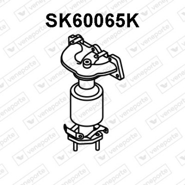 Katalizator SEAT / SKODA / VOLKSWAGEN - 03E253020KX 03E253020LX 03E253020NX