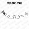 Katalizator AUDI / SEAT / SKODA / VOLKSWAGEN - 1J0253501CX 1J0254501BV 1J0254501BX