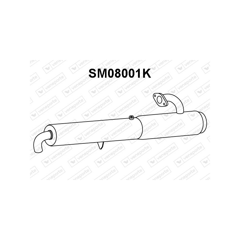 Katalizator SMART - 0001735V01000 0001735V01100 0001735V01200