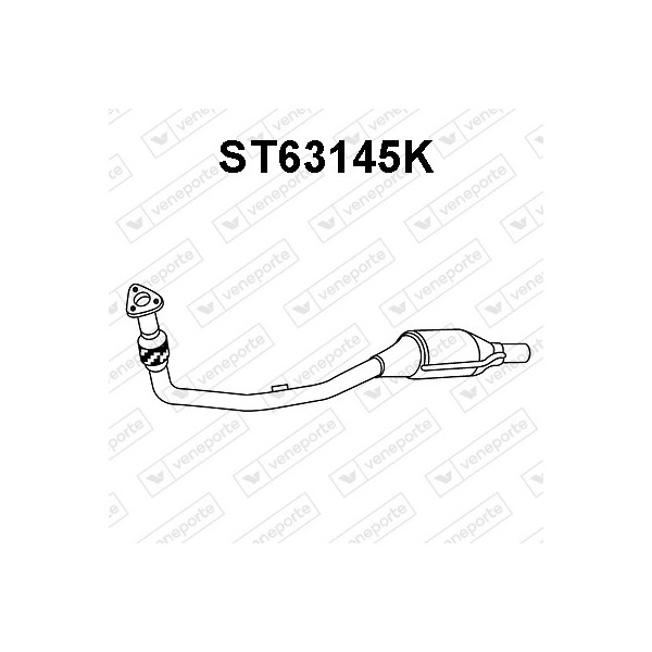 Katalizator SEAT / VOLKSWAGEN - 6N0253058BV 6N0253058BX 6N0253058FV